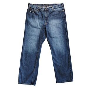 VTG US Polo Assn Mens Blue Denim Jeans 44x30 Straight Fit Classic Cotton